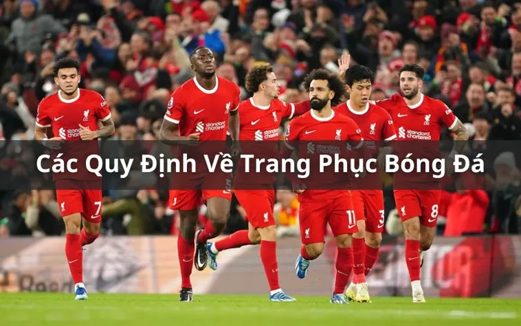 Quy Định Về Trang Phục Bóng Đá Theo Tiêu Chuẩn Quốc Tế Mới Nhất 2 Quy Định Về Trang Phục Bóng Đá Theo Tiêu Chuẩn Quốc Tế Mới Nhất